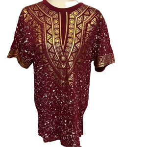 Switch Remarkable Dashiki Cotton T-Shirt Size XL
